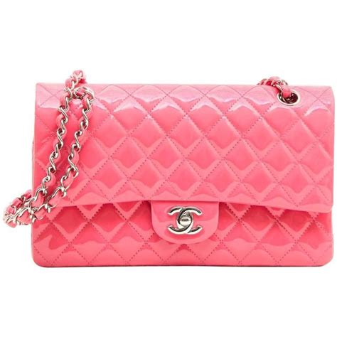 chanel pink patent celebrity|chanel flap hardware.